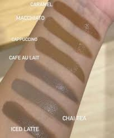 mua contour swatches